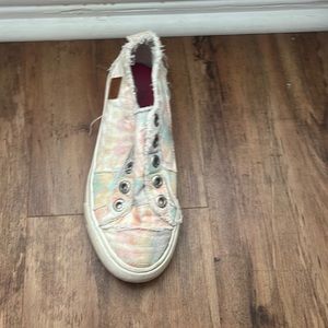 Shoes really cute tie-dye